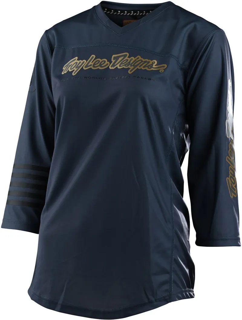 Troy Lee Designs Mischief Womens 3/4 Jersey - Charcoal