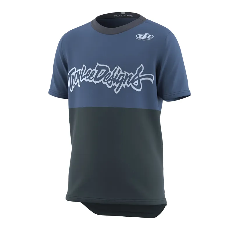 Troy Lee Designs Flowline Youth Short Sleeve Jersey - Scripter Windward