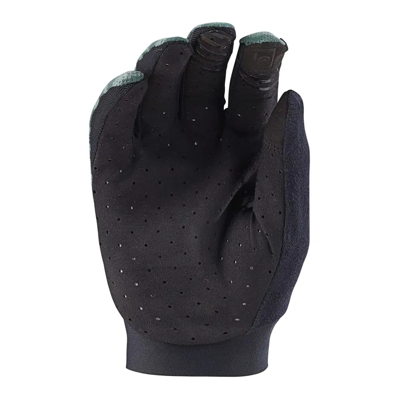 Troy Lee Designs Ace 2.0 Women's Long Finger Gloves - Tiger Steel Green-1