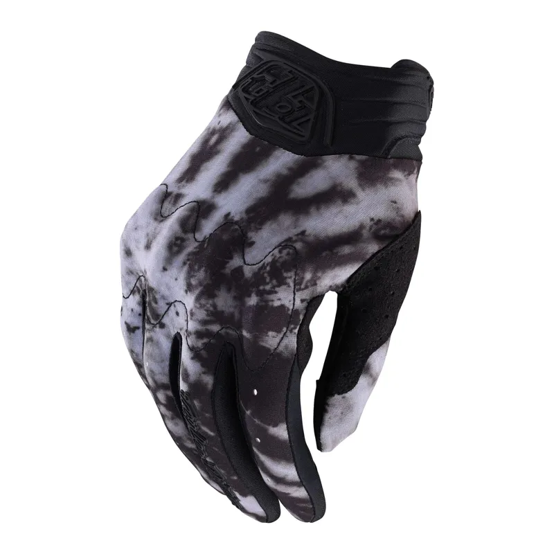 Troy Lee Designs Gambit Women's Long Finger Gloves - Tie Dye Black