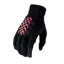 Troy Lee Designs Flowline Long Finger Gloves - Flipped Black