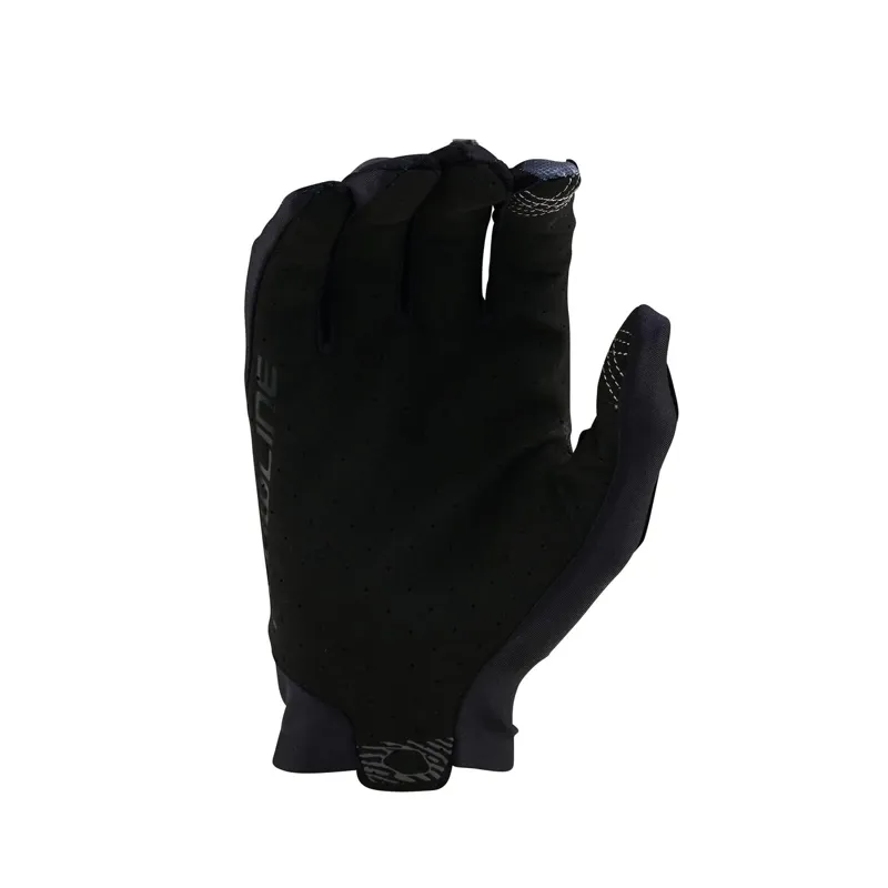 Troy Lee Designs Flowline Long Finger Gloves - Camo Black-1