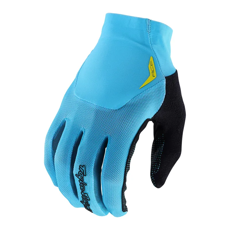 Troy Lee Designs Ace Long Finger Gloves - Mono Aqua