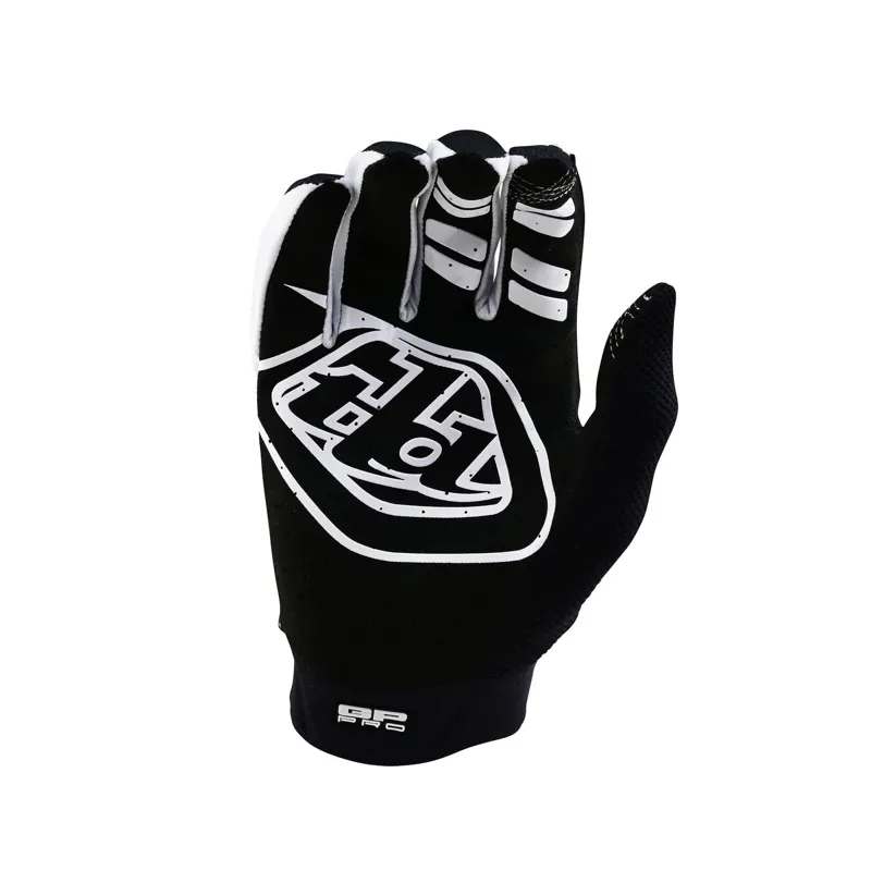 Troy Lee Designs GP Pro Long Finger Gloves - Solid Black-1