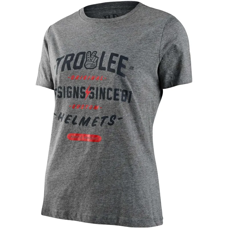 Troy Lee Designs Roll Out Women's Short Sleeve T-Shirt - Deep Heather