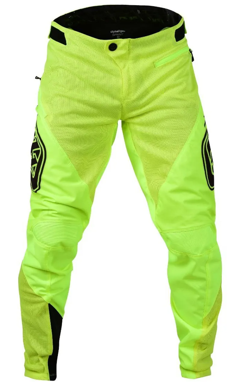 Troy Lee Designs Sprint Down Hill Pant - Flo Yellow-2