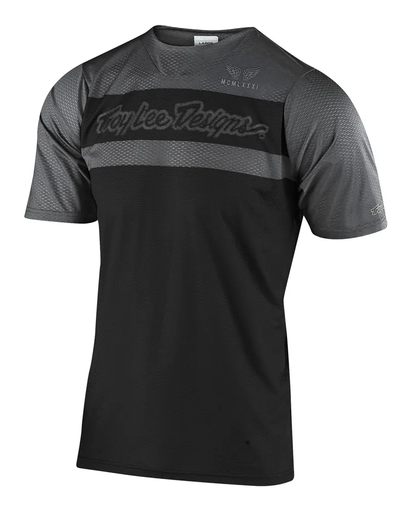 Troy Lee Designs Skyline Air Short Sleeve Jersey - Factory Black/Gray