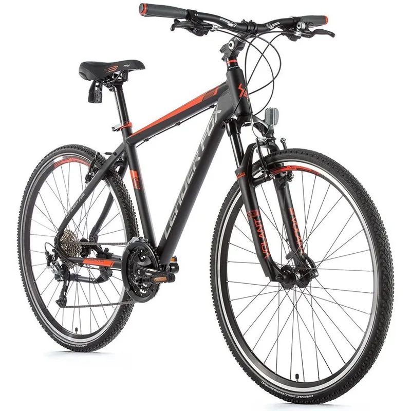 Leader Fox Toscana Gents Hybrid Black/Orange - 17.5 inch-1