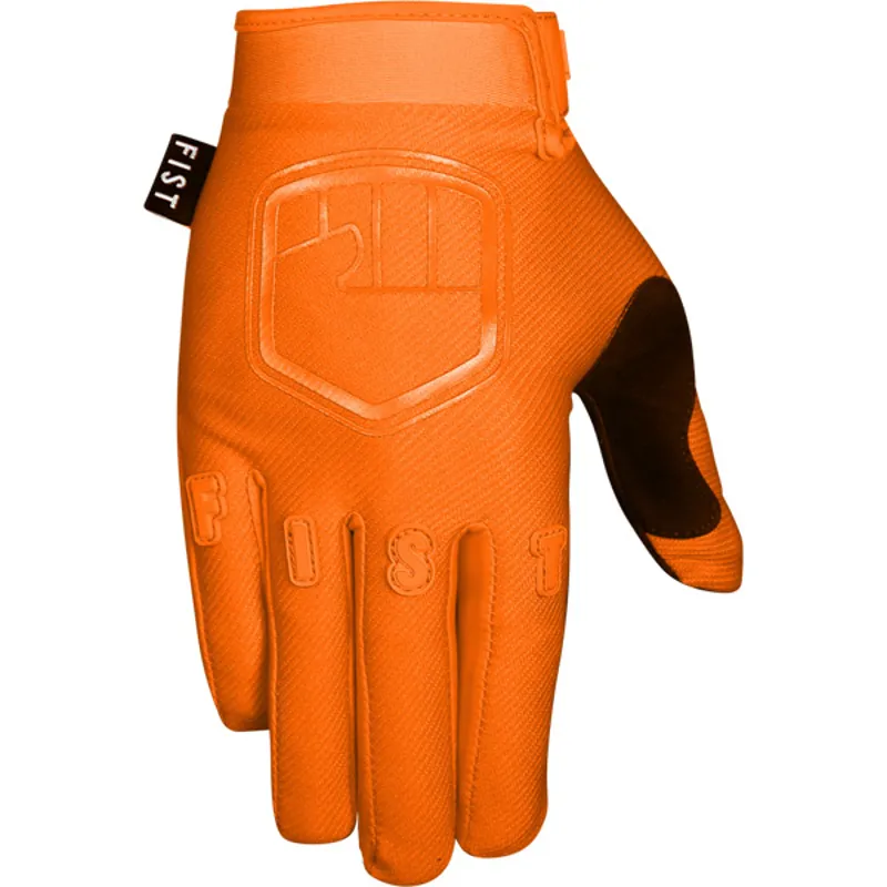 Fist Handware Stocker Collection Youth Long Finger Gloves - Orange