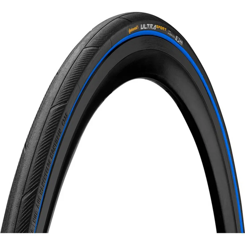 Continental Ultra Sport III 700c Folding Road Tyre - Black/Blue