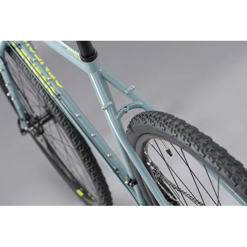 Genesis Croix De Fer 10 FB Flat Bar Gravel Road Bike - Blue-8