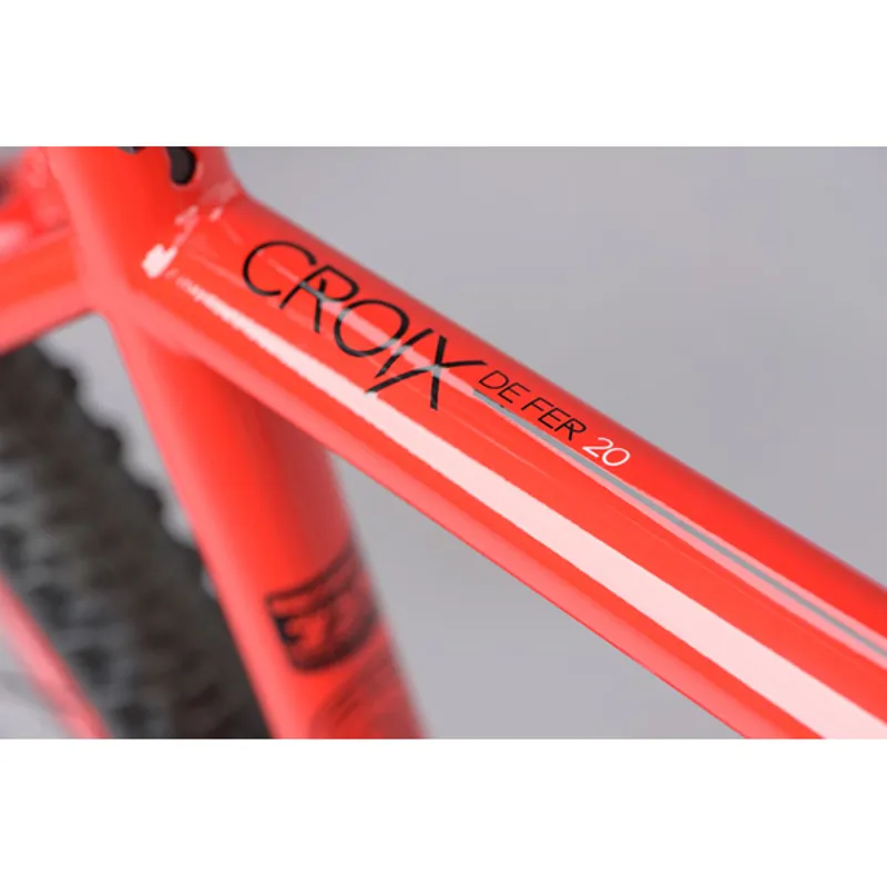 Genesis Croix De Fer 20 Gravel Road Bike - Red-3