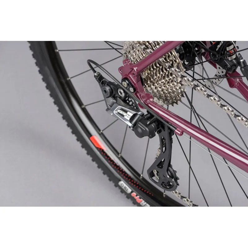 Genesis Croix De Fer 30 Gravel Road Bike - Plum-11