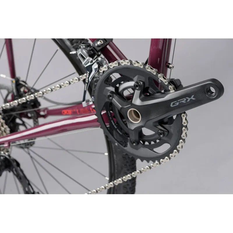 Genesis Croix De Fer 30 Gravel Road Bike - Plum-4