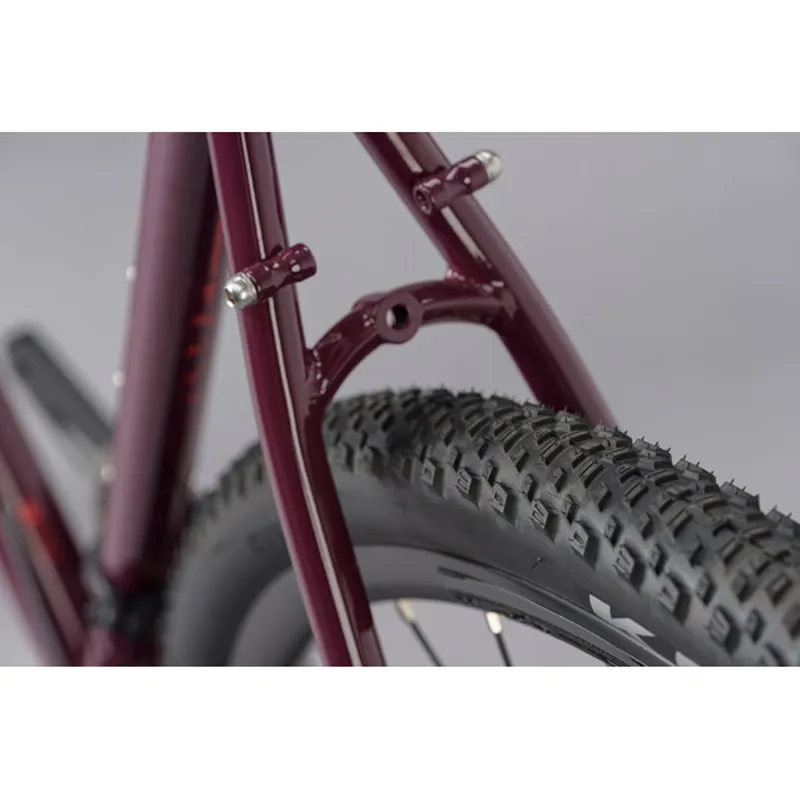 Genesis Croix De Fer 30 Gravel Road Bike - Plum-9
