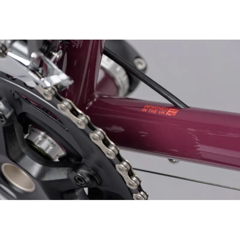 Genesis Croix De Fer 30 Gravel Road Bike - Plum-7