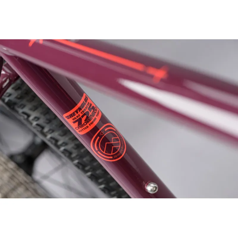 Genesis Croix De Fer 30 Gravel Road Bike - Plum-8