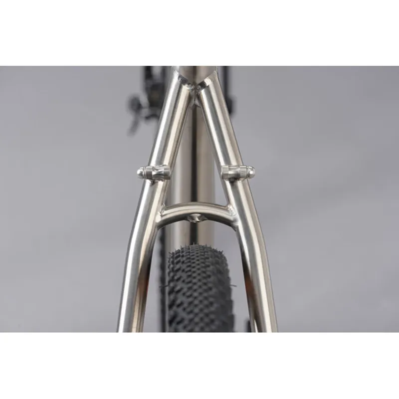 Genesis Croix De Fer Ti Gravel Road Bike - Raw-11