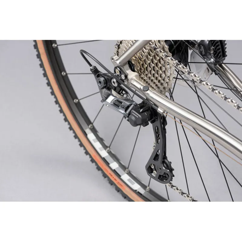 Genesis Croix De Fer Ti Gravel Road Bike - Raw-5