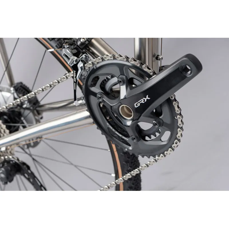 Genesis Croix De Fer Ti Gravel Road Bike - Raw-6