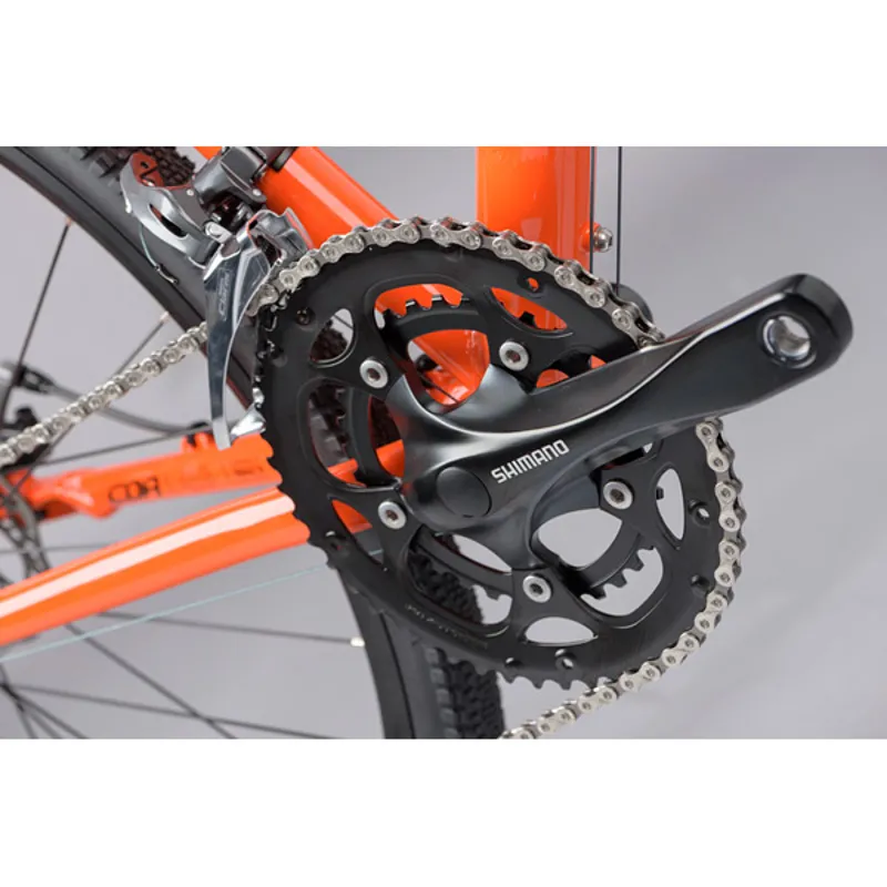 Genesis CDA 10 Gravel Road Bike - Orange-9