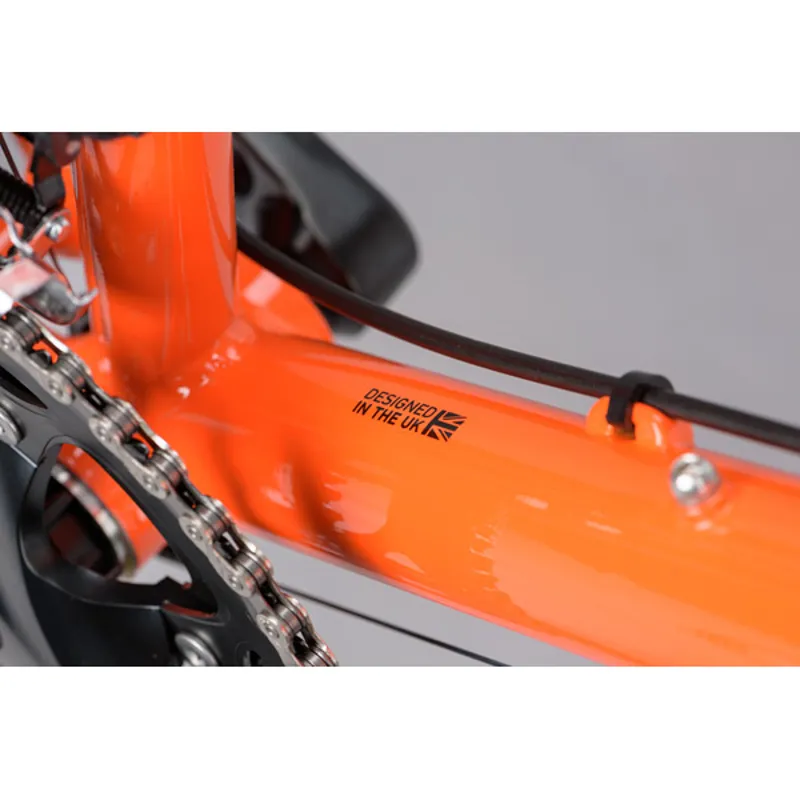 Genesis CDA 10 Gravel Road Bike - Orange-6