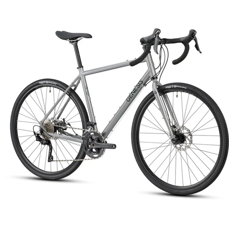 Genesis CDA 30 2023 Gravel Road Bike - Silver-1