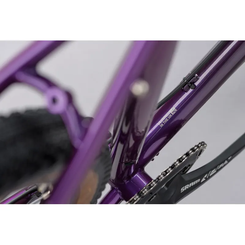 Genesis Fugio 20 2021 Gravel Road Bike - Purple/Black-12