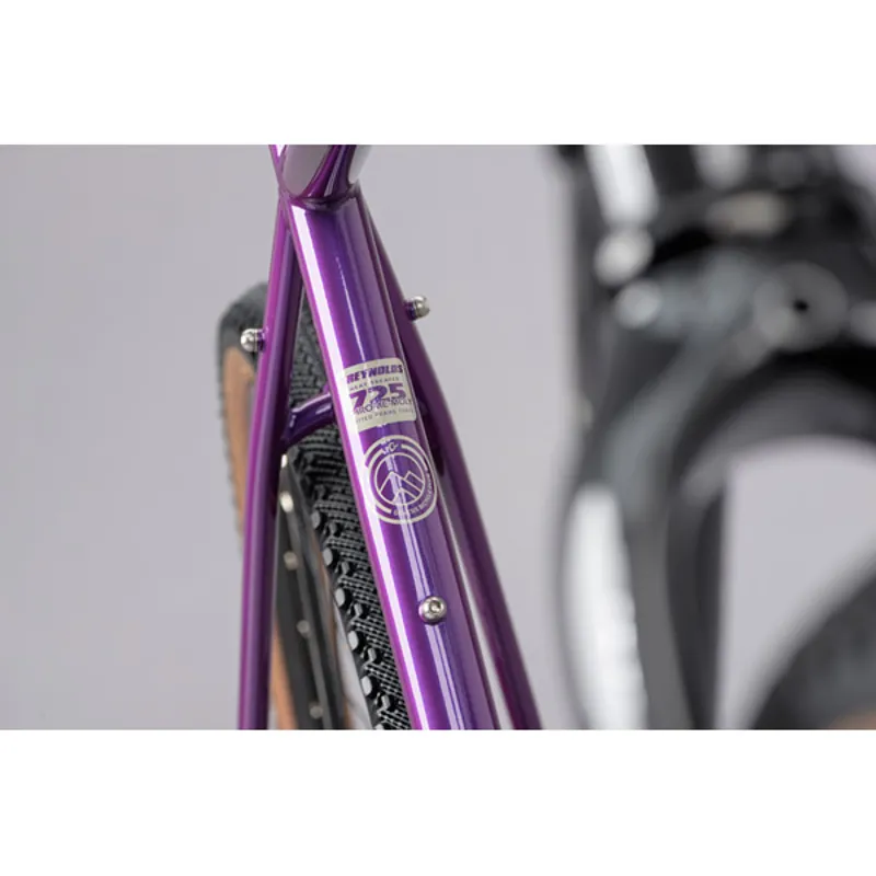 Genesis Fugio 20 2021 Gravel Road Bike - Purple/Black-5