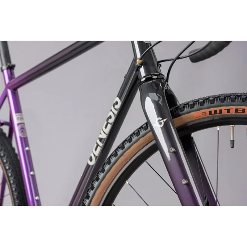 Genesis Fugio 20 2021 Gravel Road Bike - Purple/Black-9
