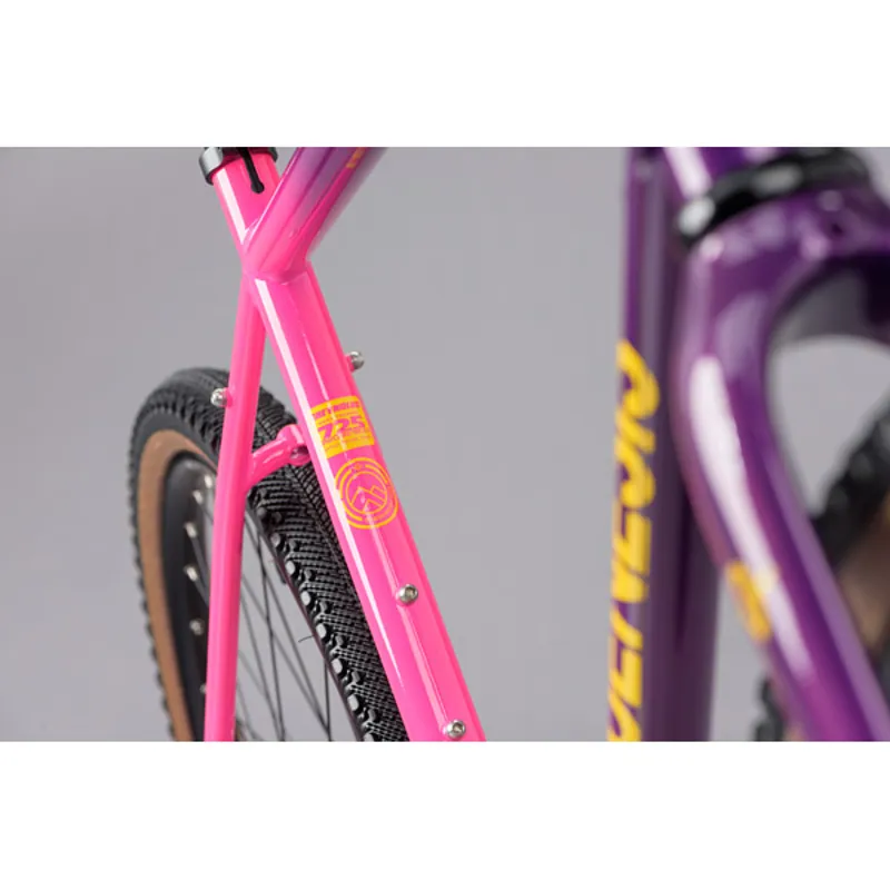 Genesis Fugio 30 2021 Gravel Road Bike - Pink/Purple-9