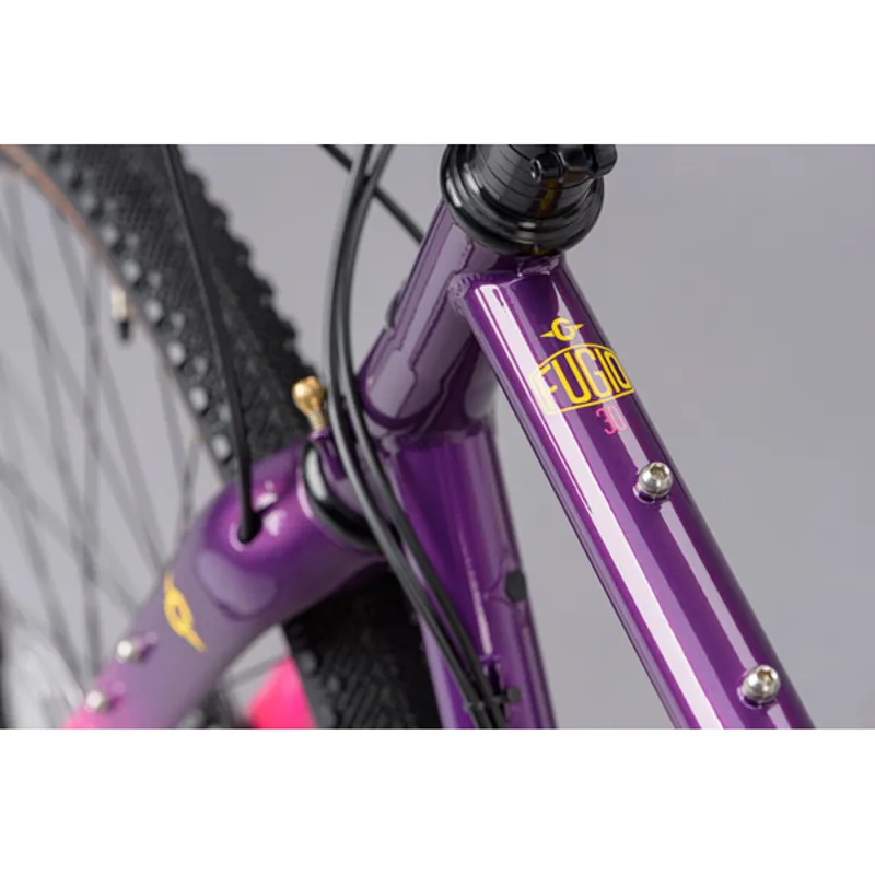 Genesis Fugio 30 2021 Gravel Road Bike - Pink/Purple-12
