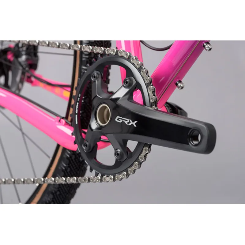 Genesis Fugio 30 2021 Gravel Road Bike - Pink/Purple-5