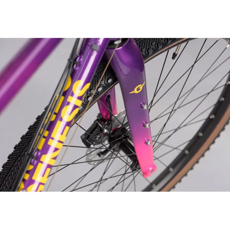 Genesis Fugio 30 2021 Gravel Road Bike - Pink/Purple-8