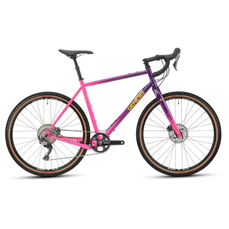 Genesis Fugio 30 2021 Gravel Road Bike - Pink/Purple