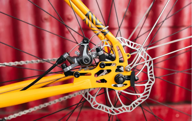 Genesis Day One 10 2019 Road Bike - Yellow-9