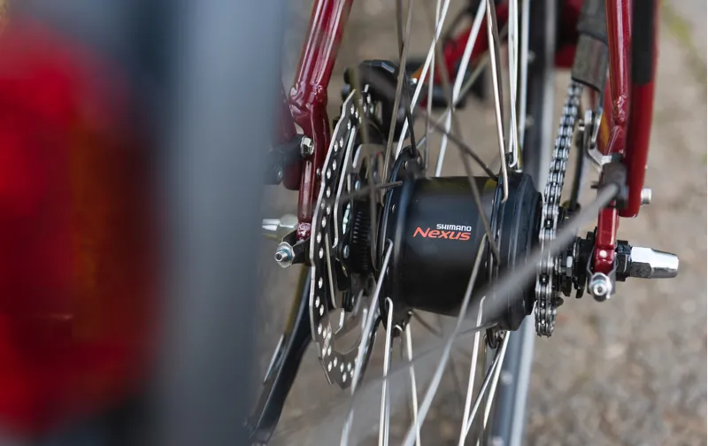 Ridgeback Electron+ 2021 Electric Hybrid Bike - Red-3