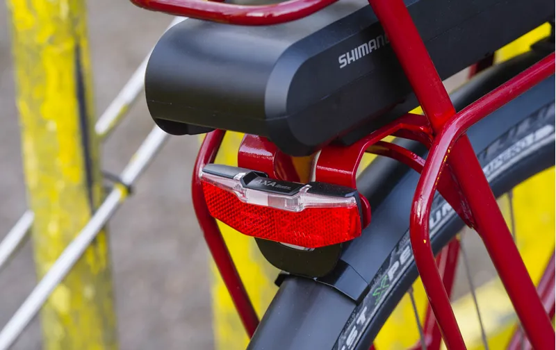 Ridgeback Electron+ 2021 Electric Hybrid Bike - Red-4