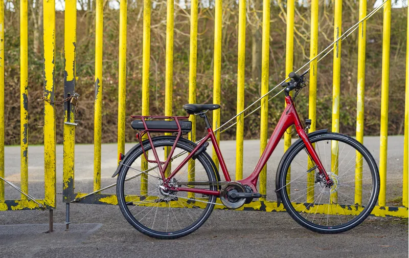 Ridgeback Electron+ 2021 Electric Hybrid Bike - Red-6