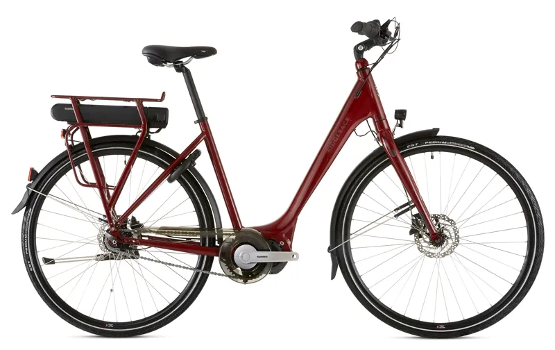 Ridgeback Electron+ 2021 Electric Hybrid Bike - Red
