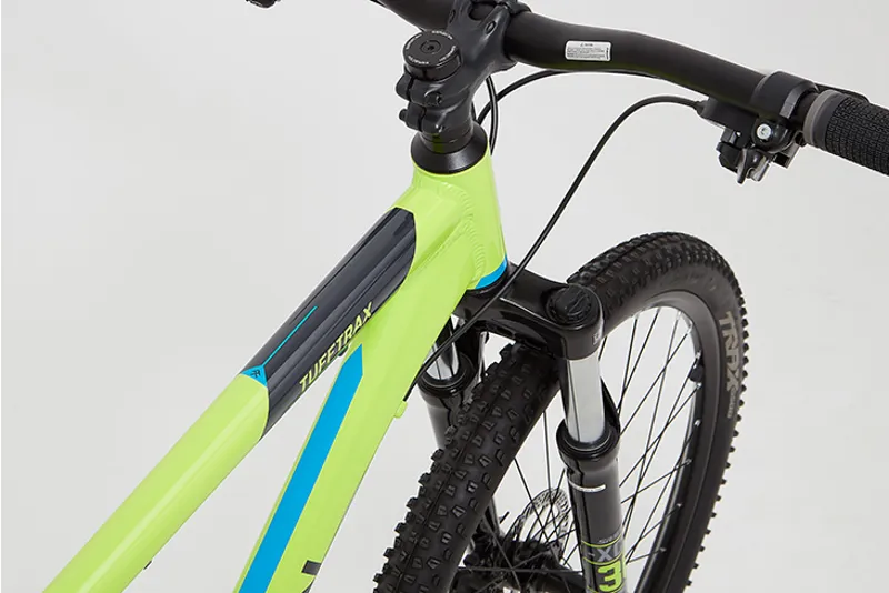 Saracen Tufftrax 27.5 2019 Hardtail Mountain Bike - Lime-2
