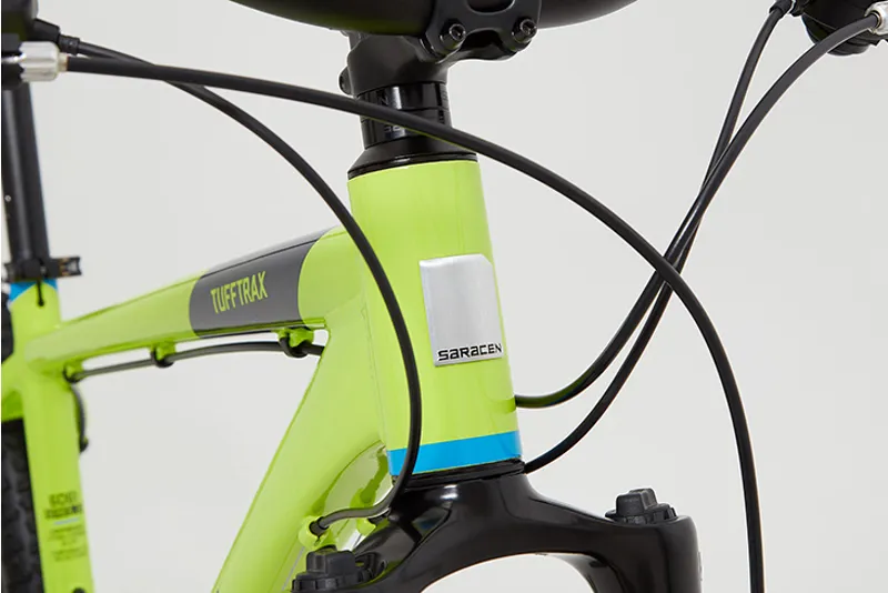 Saracen Tufftrax 27.5 2019 Hardtail Mountain Bike - Lime-6