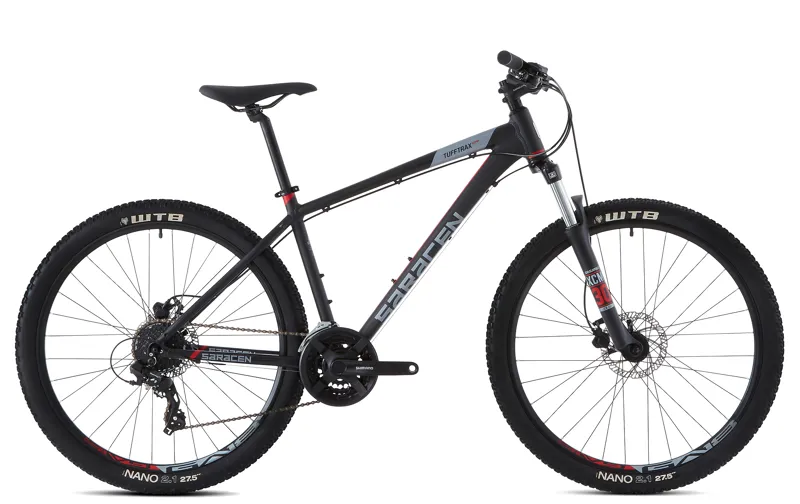 Saracen Tufftrax Comp 27.5 2019 Hardtail Mountain Bike - Black