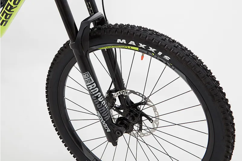 Saracen Myst Pro 27.5 2019 Downhill Mountain Bike - Black/Lime-3