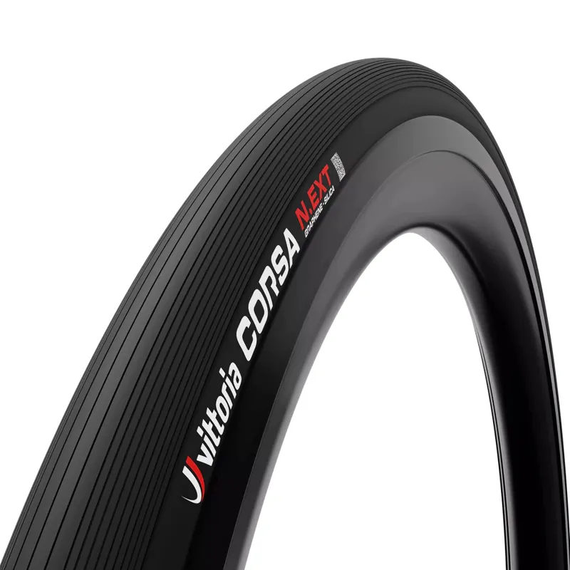 Vittoria Corsa N.EXT G2.0 Folding Tubeless Ready Road Bike Tyre - Black