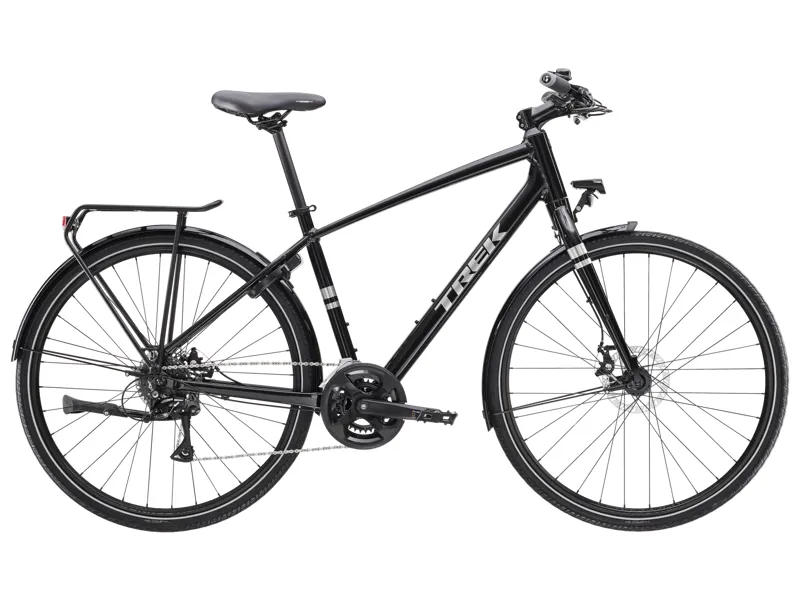 Trek Verve 1 Equipped 2024 Hybrid Bike - Trek Black