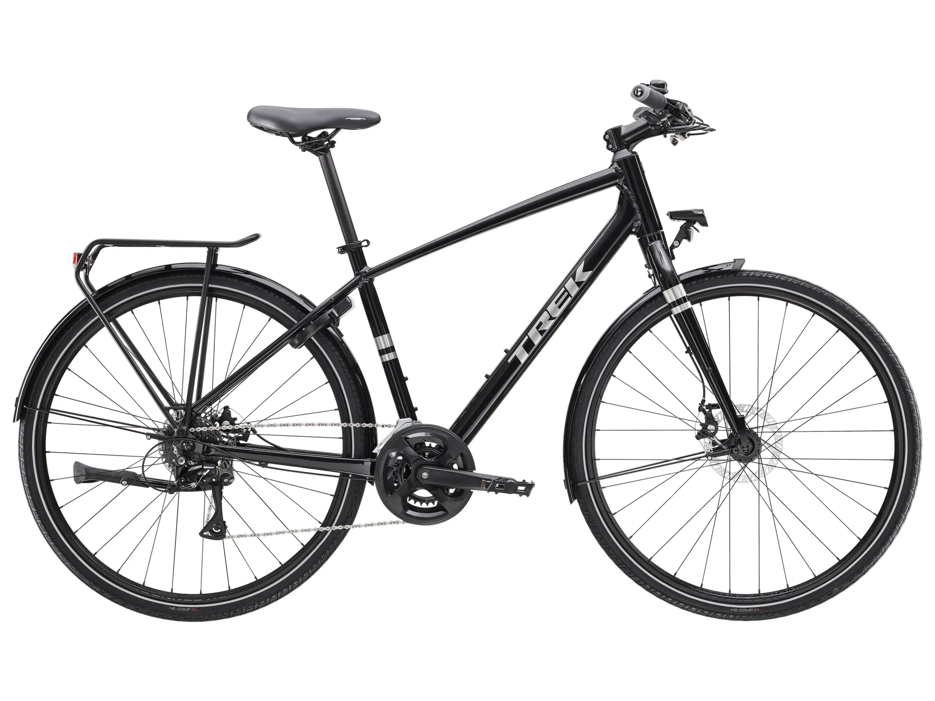 Trek Verve Equipped 2024 Hybrid Bike Trek Black