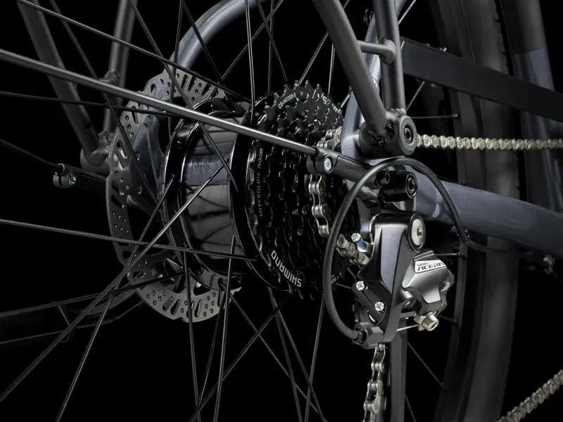 Trek Verve+ 1 Lowstep 250w 2026 Electric Hybrid Bike - Galactic Grey-3