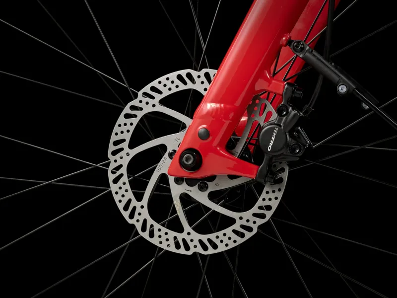 Trek Verve+ 1 Lowstep 250w 2026 Electric Hybrid Bike - Viper Red-9