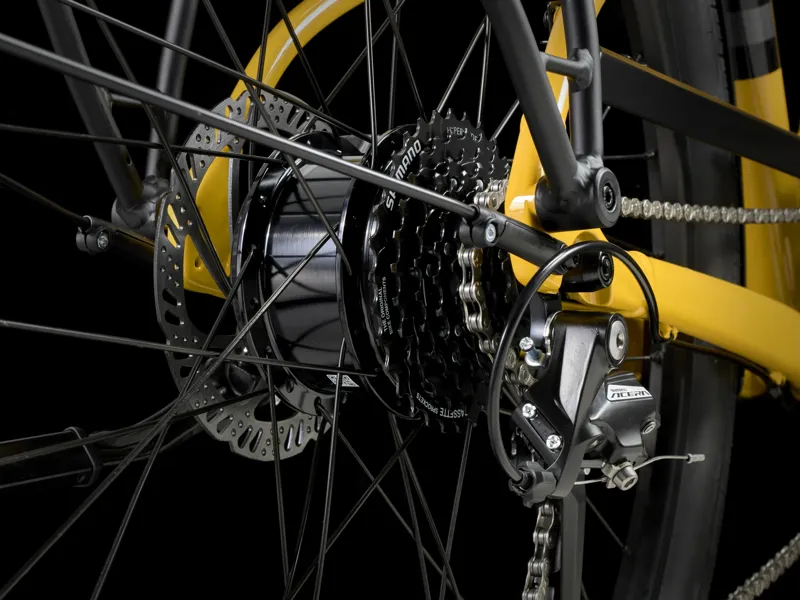 Trek Verve+ 1 Lowstep 250w 2025 Electric Hybrid Bike - Baja Yellow-3